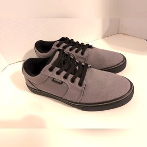 Etnies Gray and Black Sneakers barge LS Men's Size 8.5